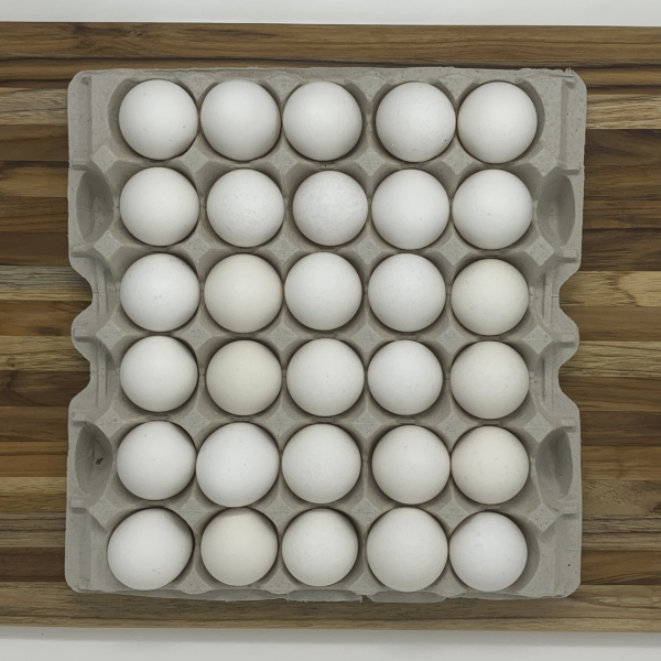 Flat of White Eggs