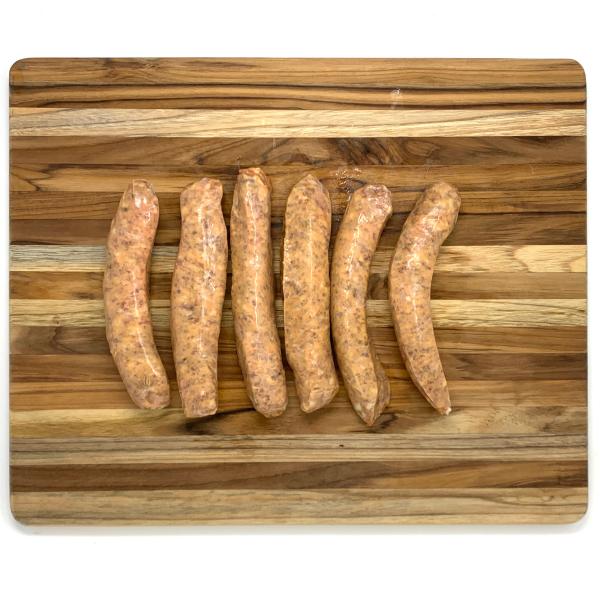 Creole hot sausage 6 links