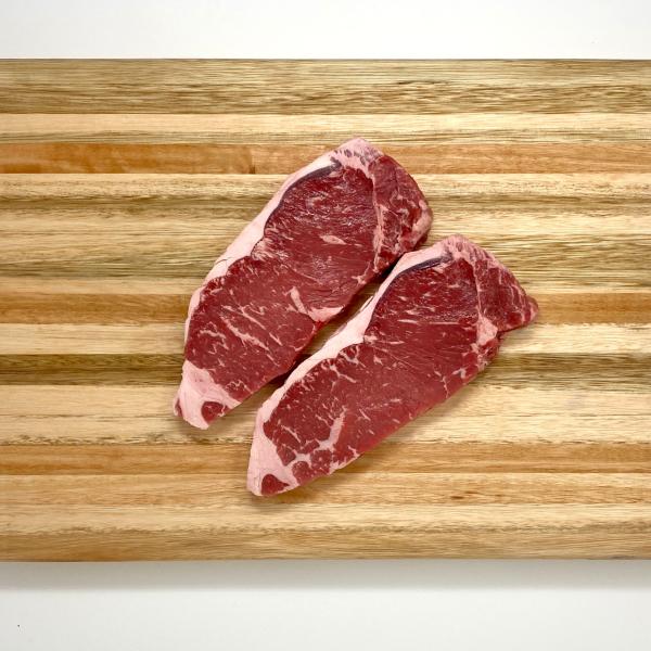 strip steaks