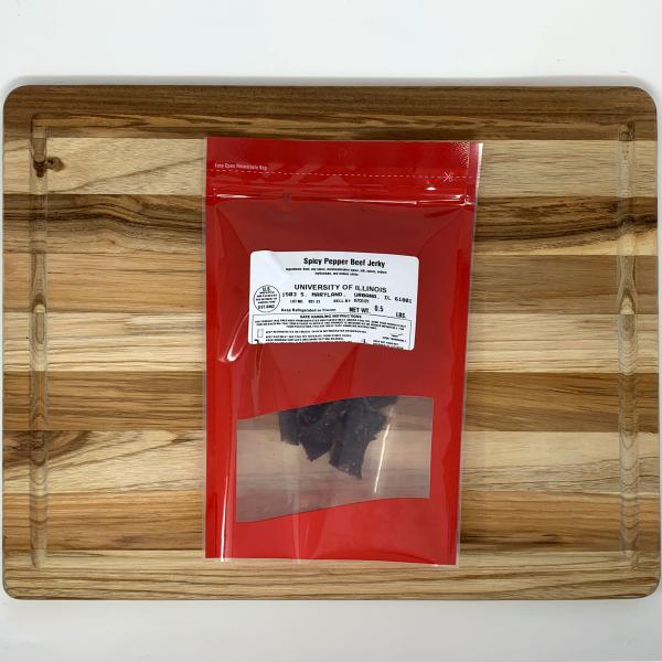 spicy pepper beef jerky