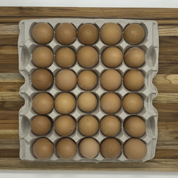 Flat of Brown Eggs